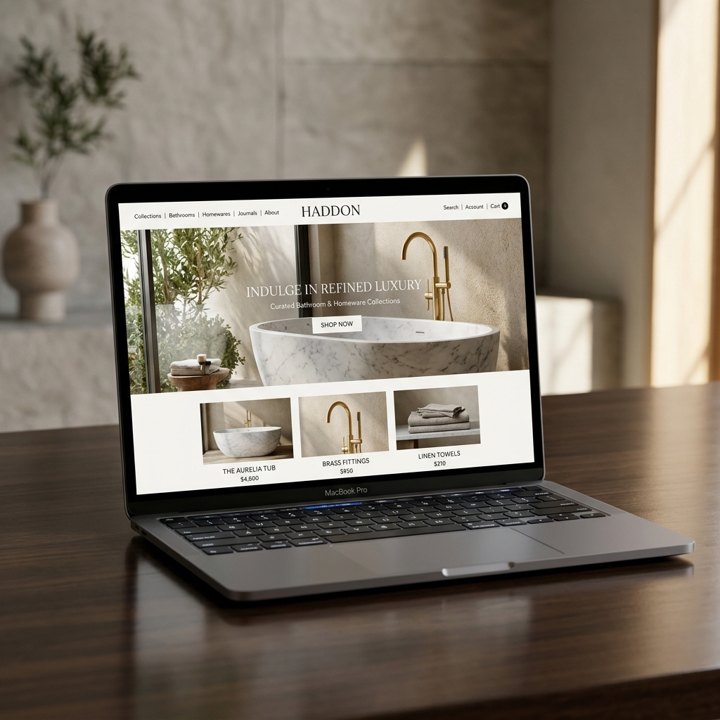 Haddon Luxury Bathrooms E-Commerce