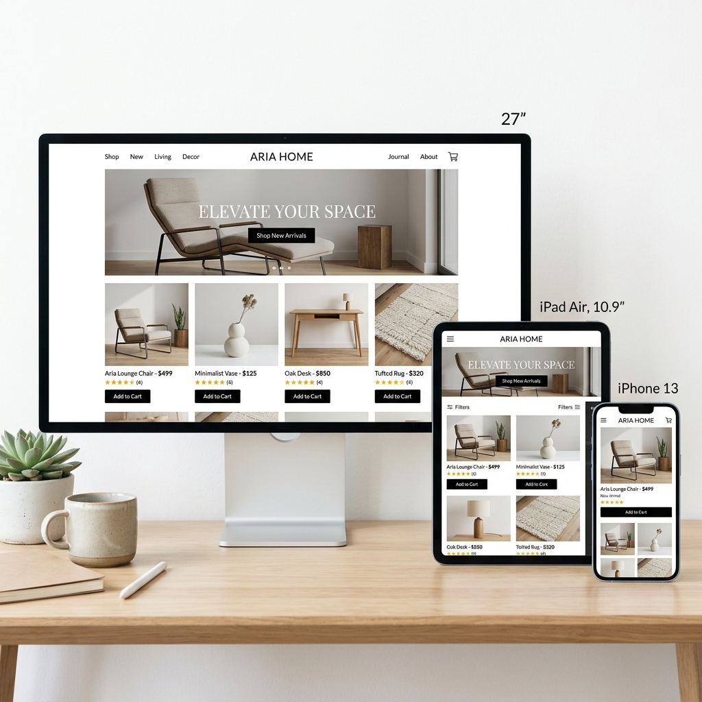 Custom websites preview