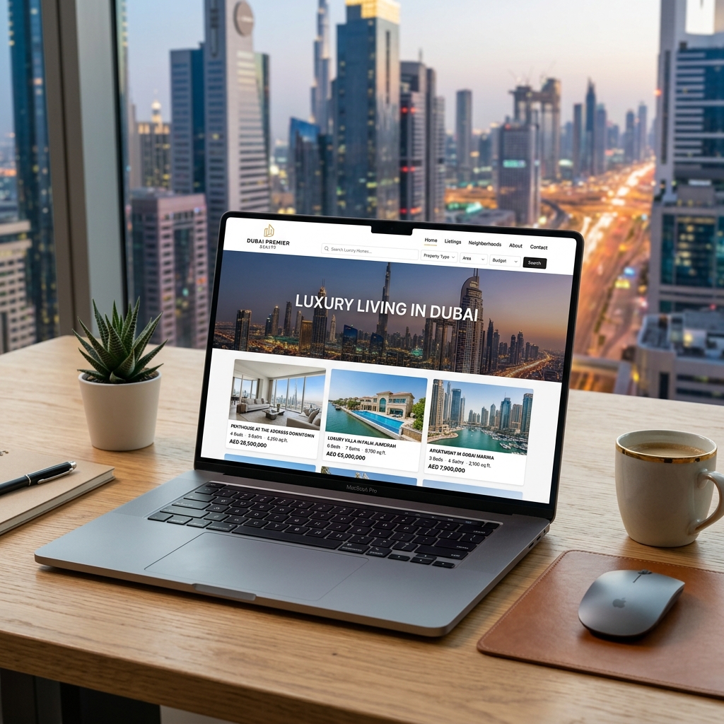 Dubai Luxury Real Estate Web App