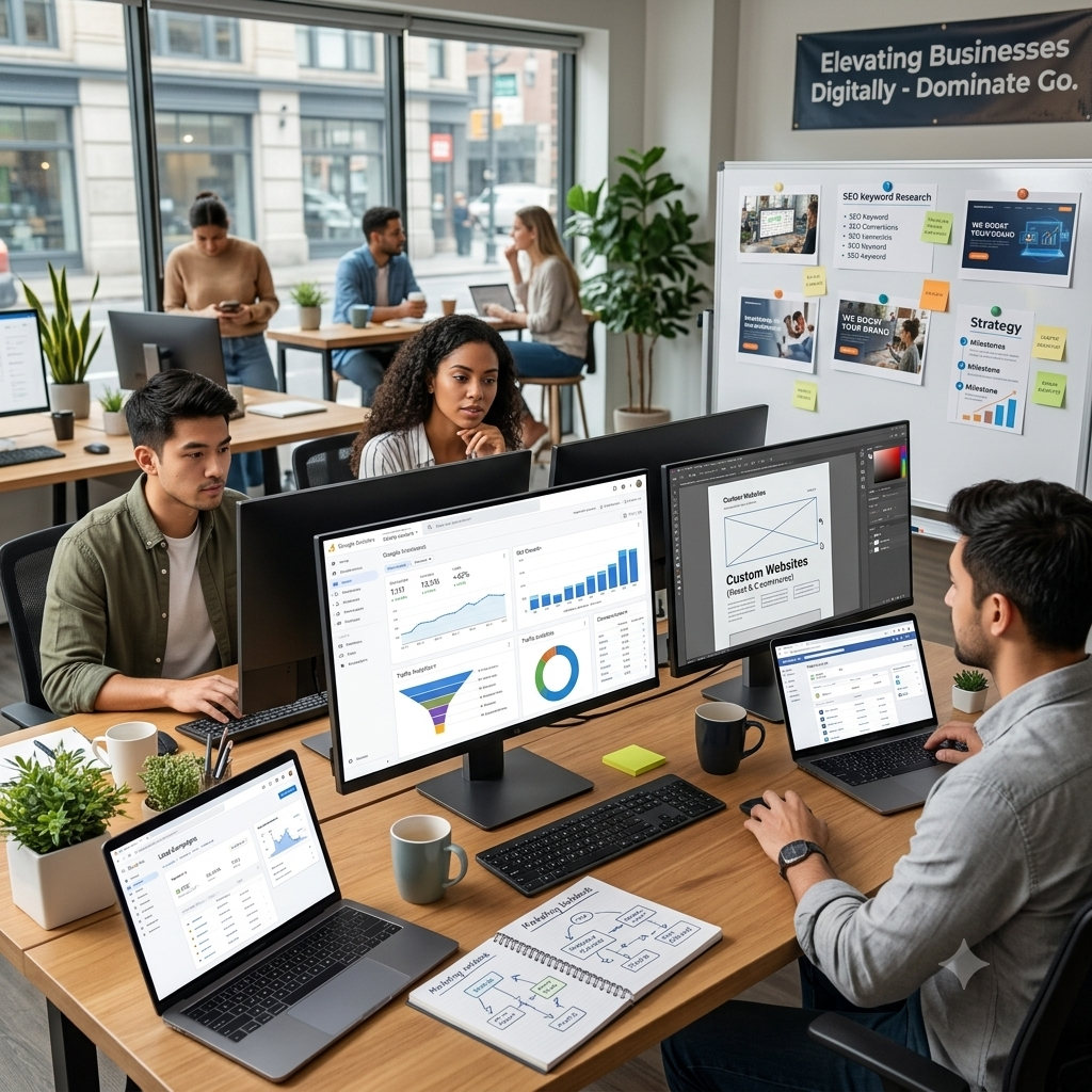 Webduo premium dashboard illustration